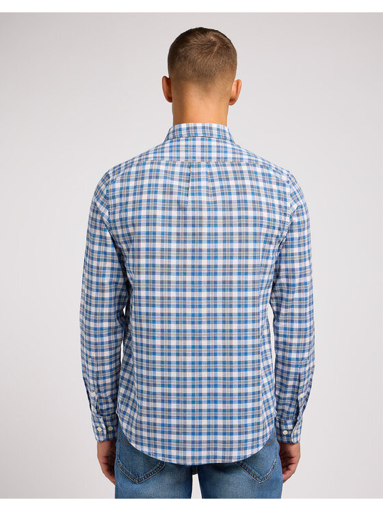 Lee Lee Camicia LEE BUTTON DOWN Blu Regular Fit