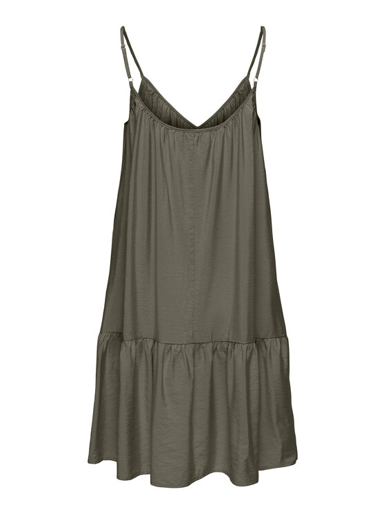 ONLY ONLY Ljetna haljina Misara 15373962 Tamno zelena Regular Fit