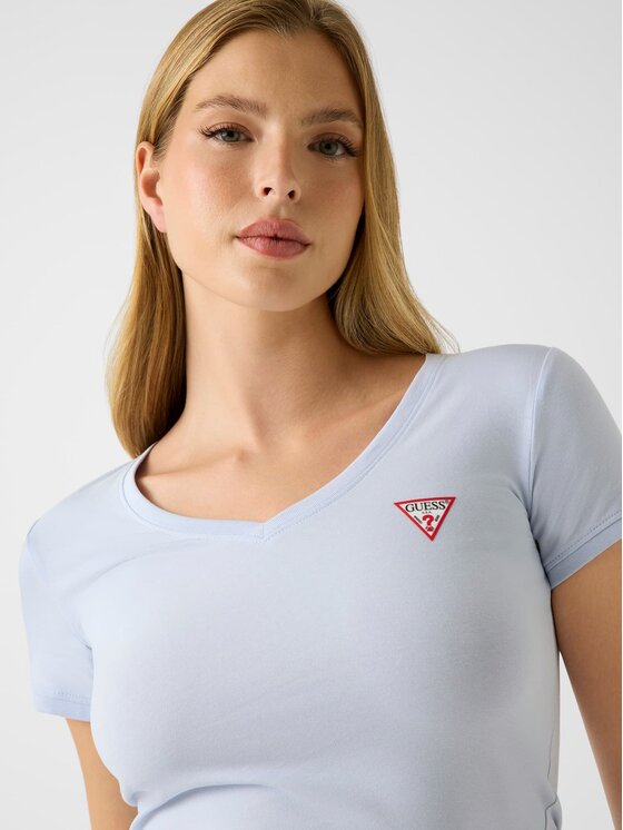 Guess Guess Тишърт 159539 Син Classic Fit