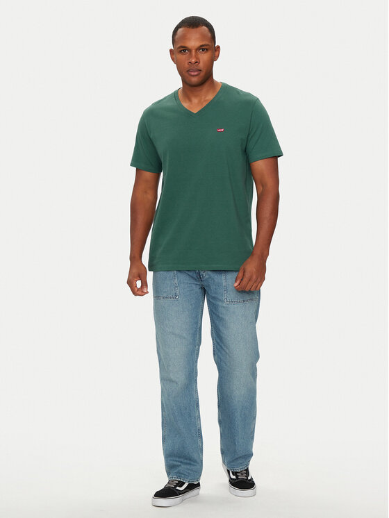 Levi's® Levi's® T-Shirt Original Housemark 85641-0042 Zielony Regular Fit