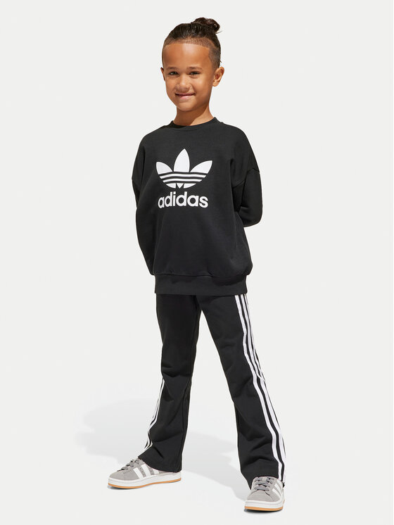 adidas adidas Completo felpa e leggings JC7873 Nero Flared Fit
