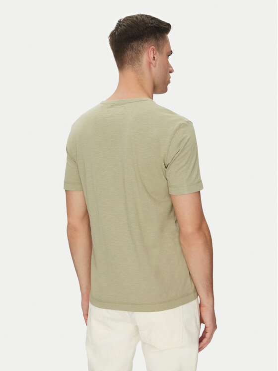 Marc O'Polo Marc O'Polo T-Shirt 523 2176 51206 Zielony Regular Fit