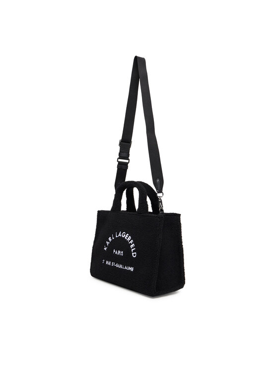 KARL LAGERFELD KARL LAGERFELD Ročna torba A4W50013 Črna