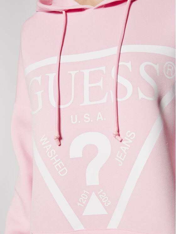 Guess Guess Φόρεμα υφασμάτινο O1GA32 KAMN2 Ροζ Relaxed Fit