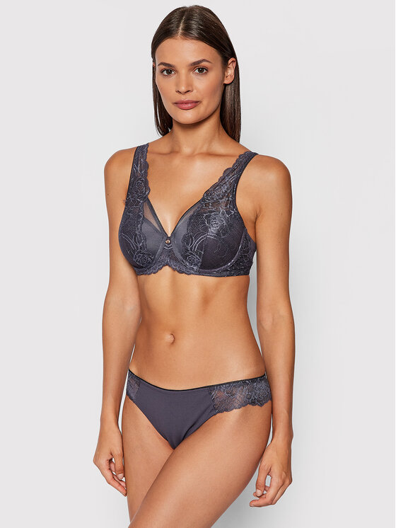 Triumph Triumph Σουτιέν με μπανέλα Wild Peony Florale 10209627 Γκρι