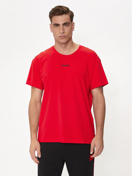 HUGO Hugo T-särk Linked 50518646 Punane Relaxed Fit