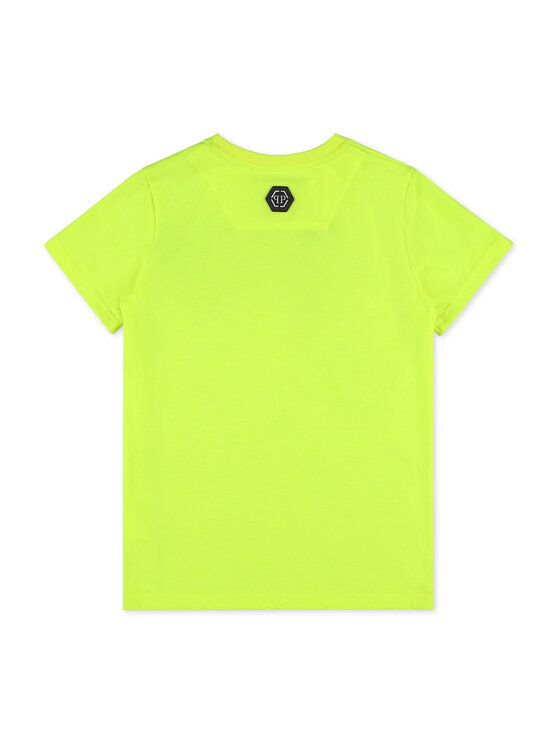 PHILIPP PLEIN PHILIPP PLEIN T-shirt 5571 Giallo Regular Fit