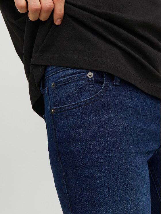 Jack & Jones Jack & Jones Jeansy Glenn 12237358 Granatowy Slim Fit