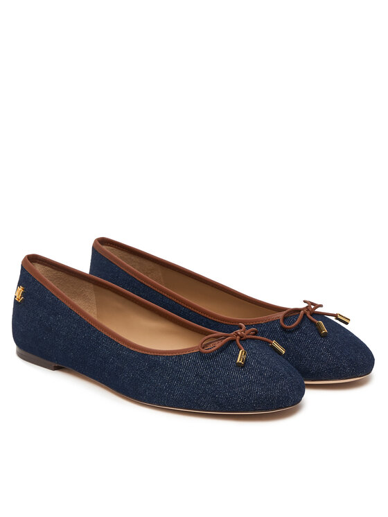 LAUREN RALPH LAUREN LAUREN RALPH LAUREN Baleriny Jayna 802P04386001 Granatowy