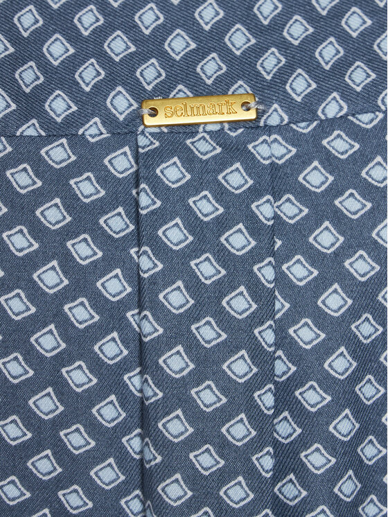 Selmark Selmark Camicia da notte Corba Tera P7363 Blu Regular Fit