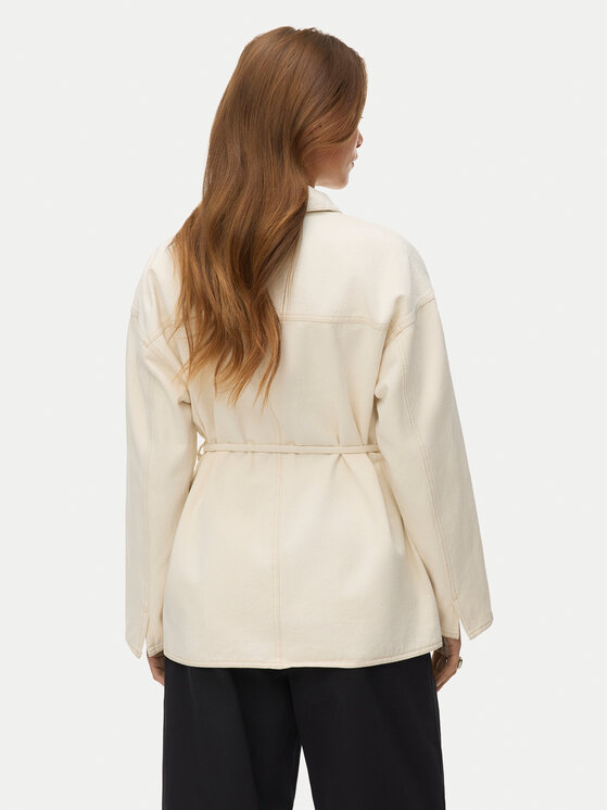 Vero Moda Vero Moda Farmer kabát Sazzy 10339336 Bézs Relaxed Fit