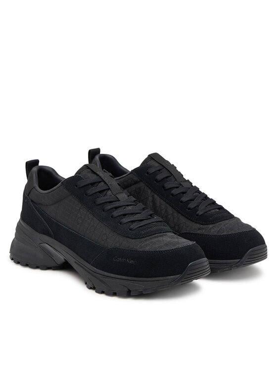Calvin Klein Calvin Klein Сникърси Hike Runner Casual NY-Su Aop YM0YM01378 Черен