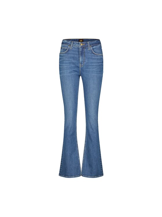 Lee Lee Jeansy BREESE BOOTCUT Niebieski Slim Fit