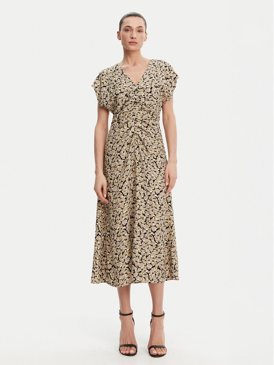 French Connection French Connection Vsakodnevna obleka 71YCV Khaki Regular Fit
