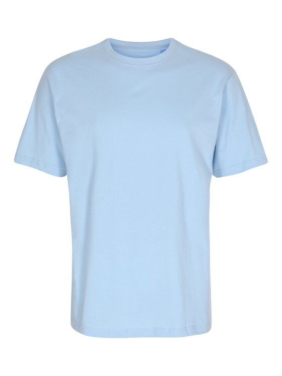 TeeShoppen TeeShoppen T-Shirt 'Oversized Collection' Niebieski Oversize