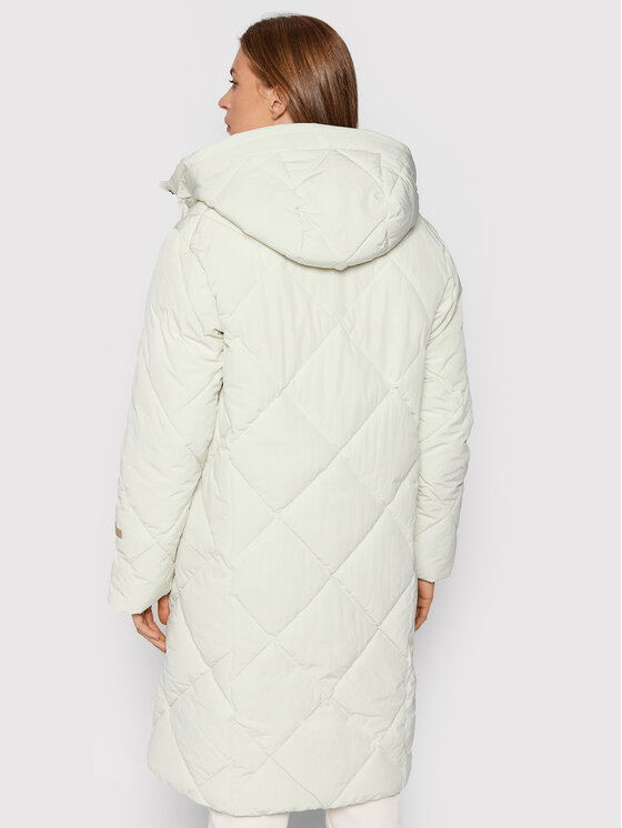 Didriksons Didriksons Zimní bunda Torun 503868 Écru Relaxed Fit