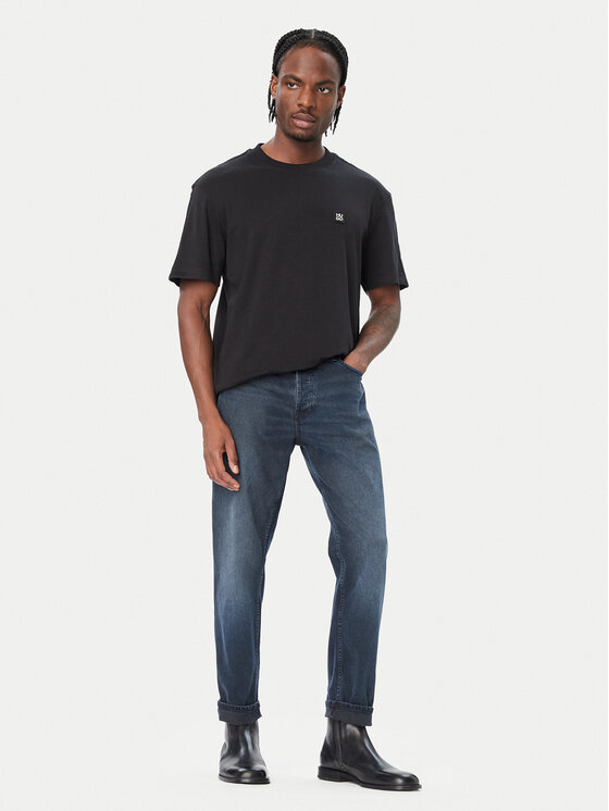 HUGO HUGO Majica Deryk 50567940 Črna Regular Fit