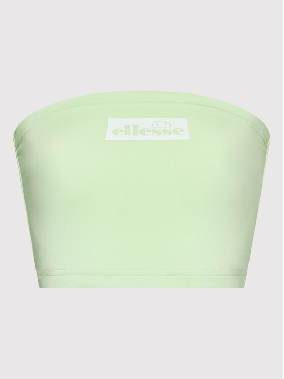 Ellesse Ellesse Top Coton Bandeau SGN15190 Zielony Slim Fit
