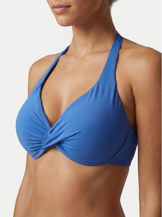 Seafolly Seafolly Bikini-Oberteil S.Collective Wrap 31219F-942 Blau