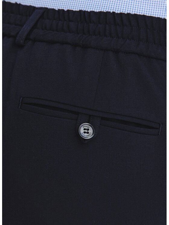 Pako Lorente Pako Lorente Spodnie materiałowe P25WF-WX-017 Granatowy Slim Fit
