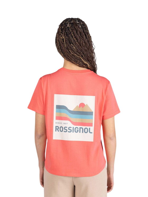 Rossignol Rossignol T-Shirt Waterfall Niebieski Regular Fit