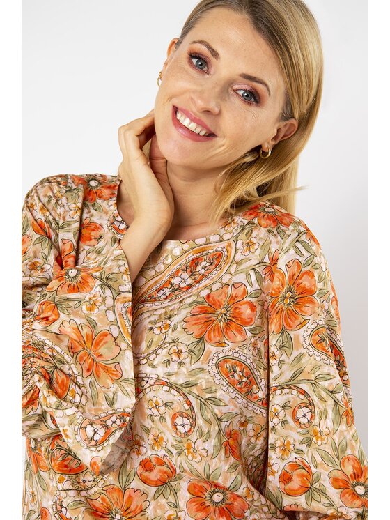 QUIOSQUE QUIOSQUE Halenka 22-TK-200 Barevná Regular Fit