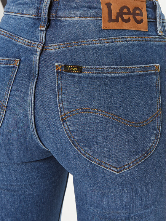 Lee Lee Farmer Scarlet 112346881 Kék Skinny Fit