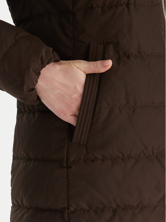 Tommy Hilfiger Tommy Hilfiger Wintermantel WW0WW47540 Braun Slim Fit