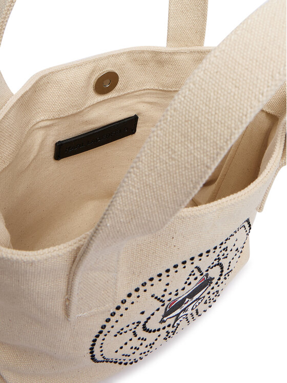 KARL LAGERFELD KARL LAGERFELD Käekott B2W50089 Kreemjas