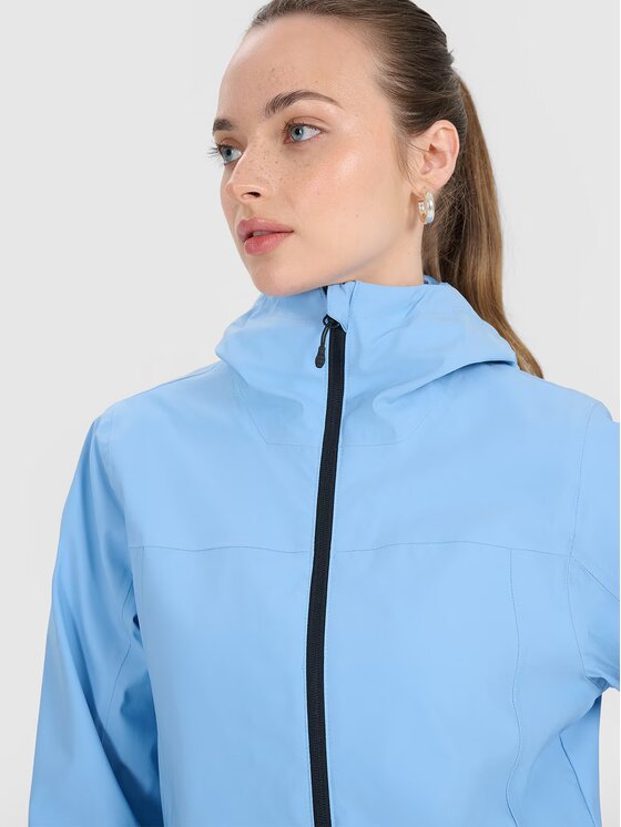4F 4F Prechodná bunda 4FWSS25TTJAF702-33S Modrá Regular Fit