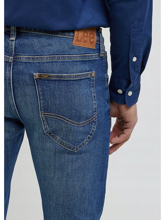 Lee Lee Jeansy Luke Niebieski Slim Fit