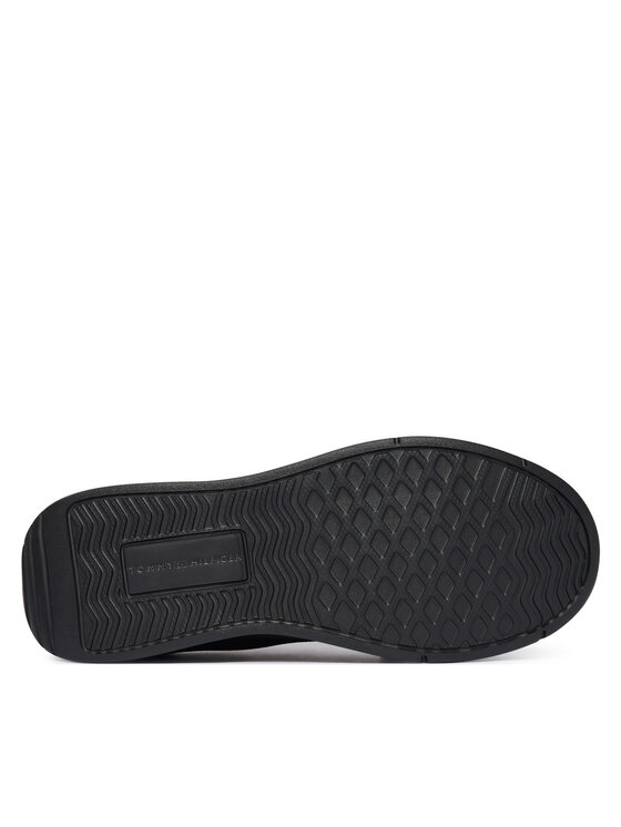 Tommy Hilfiger Tommy Hilfiger Sneakersy Lightweight Knitted Runner FM0FM05756 Černá