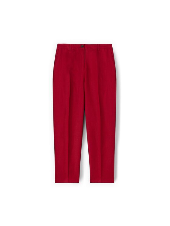 Motivi Motivi Pantaloni di tessuto P096Q004556N0Z6 Rosso Regular Fit