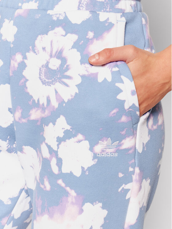 adidas adidas Παντελόνι φόρμας Track H20421 Γαλάζιο Relaxed Fit