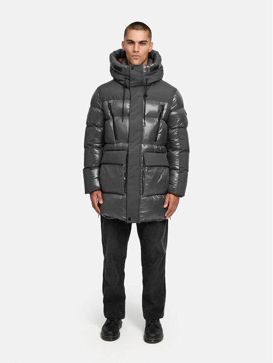 Stone Harbour Stone Harbour Kurtka zimowa Nelioon Szary Regular Fit