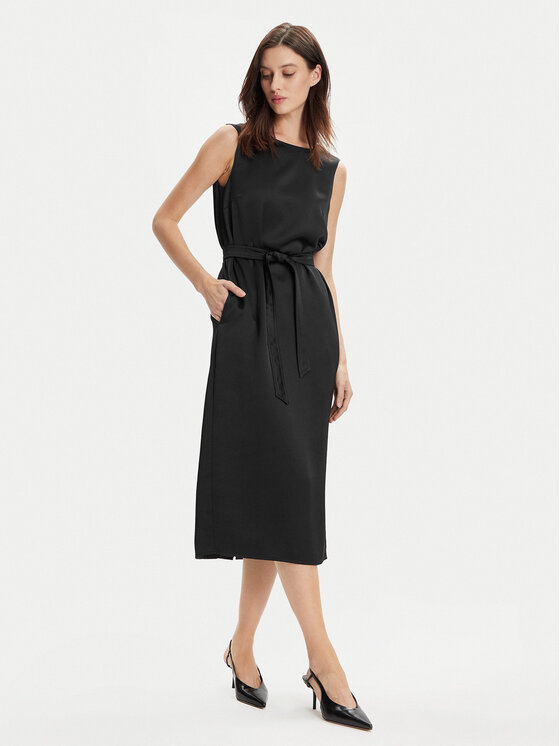 Weekend Max Mara Weekend Max Mara Rochie de zi Baiardo 2415221021 Negru Regular Fit