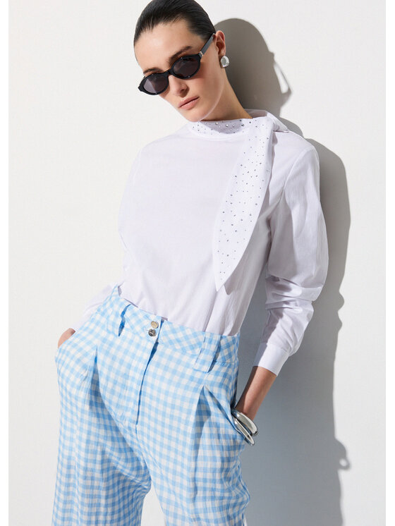 Liu Jo Liu Jo Blusa WA6465T406A11111 Bianco Regular Fit