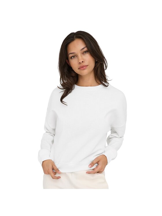ONLY ONLY Sweter 30952 Biały Comfortable Fit