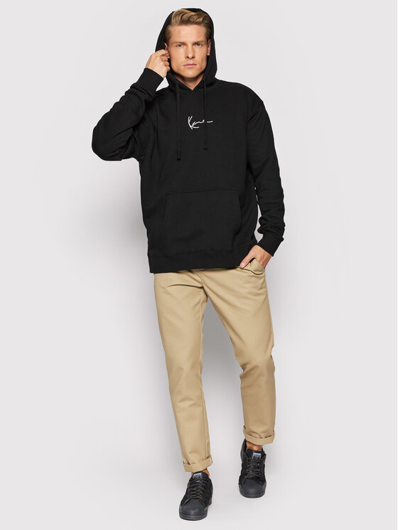 Karl Kani Karl Kani Μπλούζα Signature 6021238 Μαύρο Regular Fit