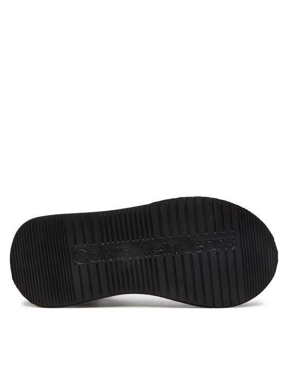 Calvin Klein Jeans Calvin Klein Jeans Sandály Sandal Velcro Webbing Dc YW0YW01353 Černá