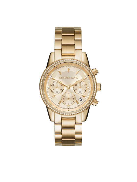 Michael Kors Michael Kors Laikrodis Ritz MK6356 Auksinė