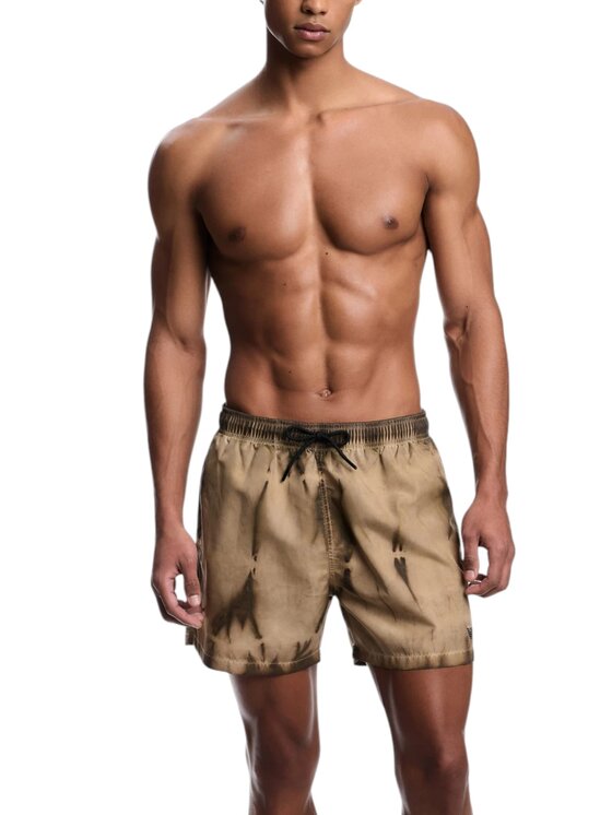 Emporio Armani Emporio Armani Costume da bagno costume - Emporio Armani - tye dye Beige Regular Fit