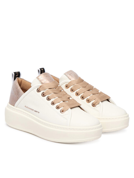 Alexander Smith Alexander Smith Sneakersy Wembley ASBCWHW-0524-WNU Biela