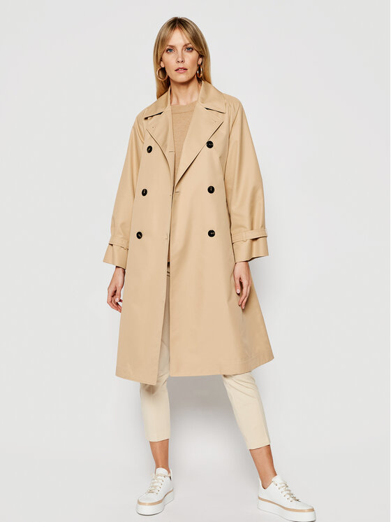 Weekend Max Mara Weekend Max Mara Trench Dama 50210117 Marrone Regular Fit