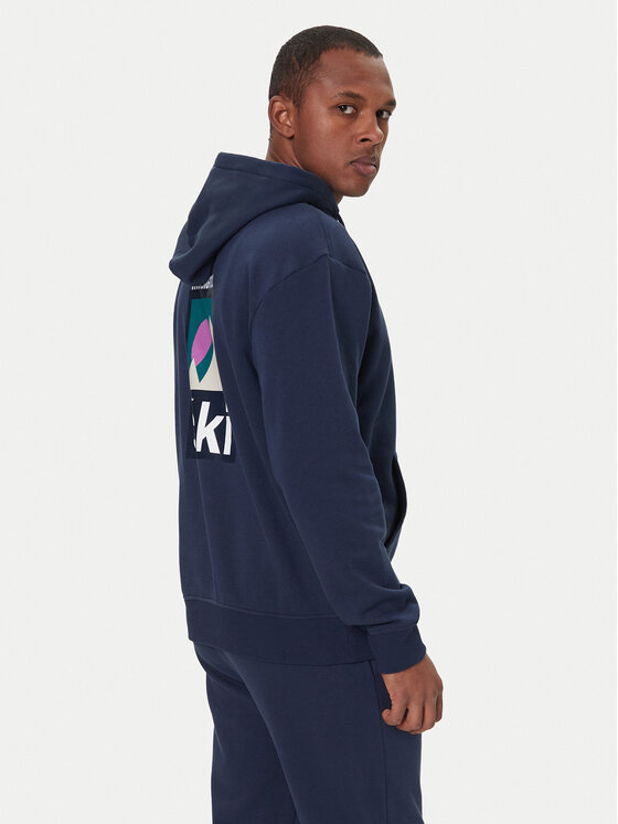 Rossignol Rossignol Sweatshirt Waterfall RLOMS02 Dunkelblau Regular Fit