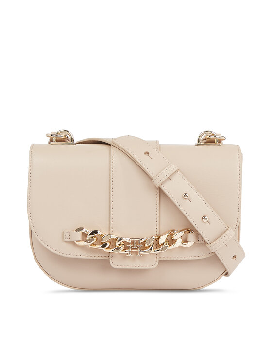 Tommy Hilfiger Handtasche Th Luxe Crossover AW0AW15604 Beige 