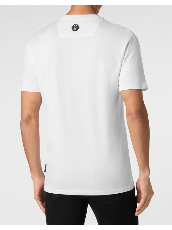 PHILIPP PLEIN PHILIPP PLEIN T-Shirt 19479 Bílá Regular Fit