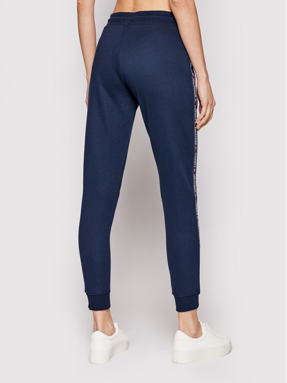Tommy Hilfiger Tommy Hilfiger Spodnji del trenirke UW0UW00564 Mornarsko modra Regular Fit