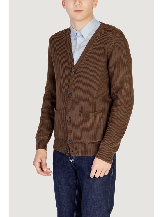 Antony Morato Antony Morato Cardigan WOOL BLEND Marrone Regular Fit