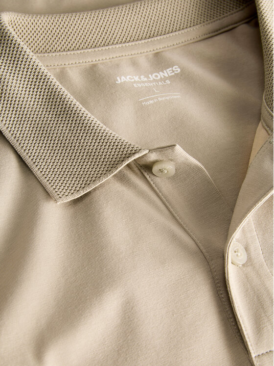 Jack&Jones Jack&Jones Polo marškinėliai Jaxon 12268227 Smėlio Regular Fit